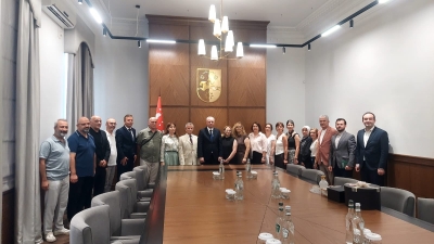 Ԥхынгәы 29, Аҧсны аҳәынҭқарра Ахада Гәынба Бадра идикылеит Диузџьетәи аҳәынҭқарратә университет аҟазареи аҭҵаарадырреи рфакульет "Кавказ абызшәақәеи акультуреи" рыҟәша астудентцәеи арҵаҩцәеи.