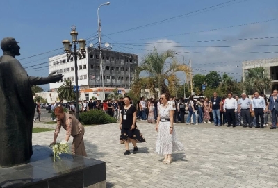 Ҭырқәтәылантәи зҭруоыхтә ҧсадгьыл аҟны зыҧсшьарамшқәа зхызго аҿар рлагер "Ахьышьҭрахь" алахәцәа, иахьа, ақалақь фырхаҵа - Гәдоуҭа иаҭааит