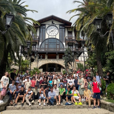 Сегодня наши соотечественники, участники проекта «Ахьышьҭрахь» посетили город Гагра