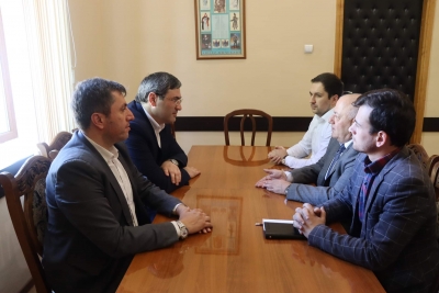 В Госкомитете по репатриации прошла встреча Вадима Харазия с Багратом Хутаба